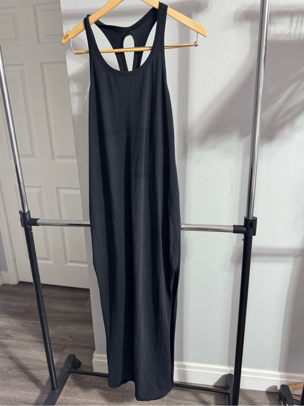 lululemon athletica Black Racerback Maxi Dress
